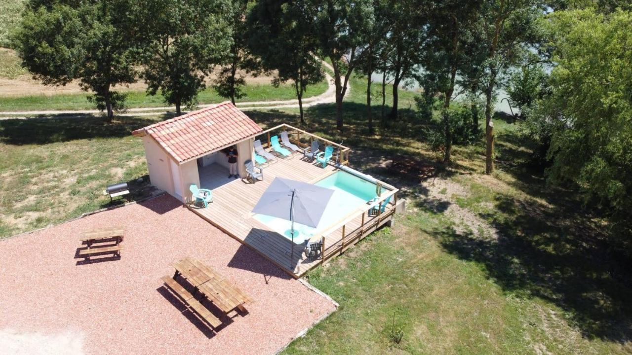 Maison De Campagne, Bord De Lac, Piscine, Billard 11 Per Plieux Екстериор снимка