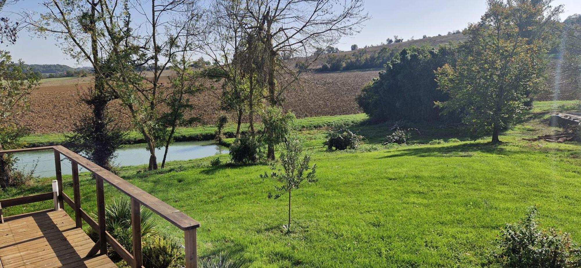Maison De Campagne, Bord De Lac, Piscine, Billard 11 Per Plieux Екстериор снимка